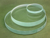 Стекло смотровое закаленное круглое (Тип Б) 125х15 мм