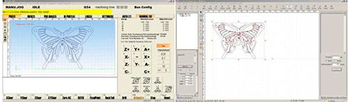 Встроенное программное обеспечение CAD / CAM (NC Editor)